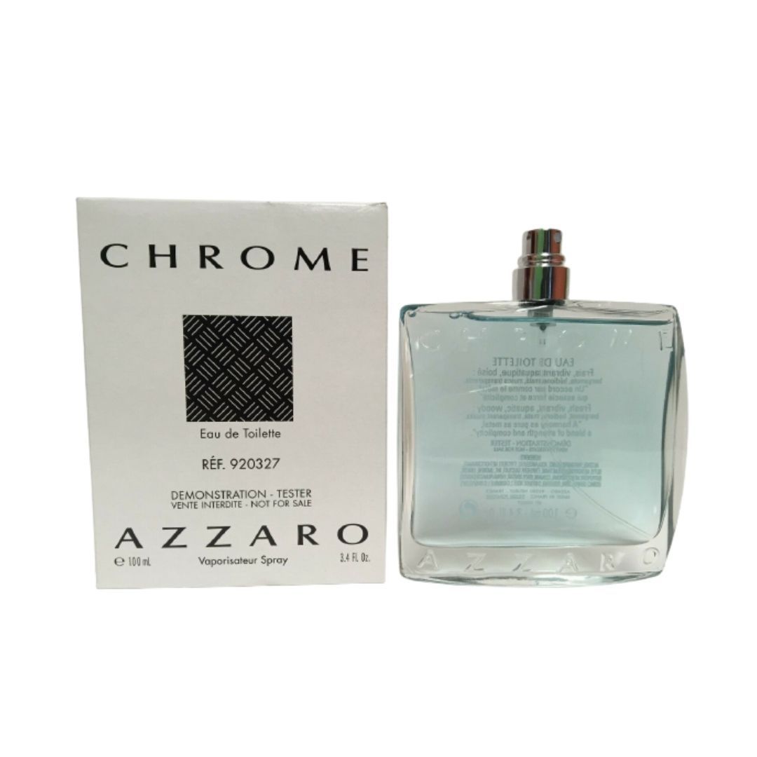Tester Azzaro Chrome Edt 100ml Hombre 1
