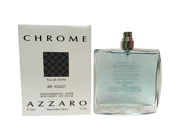 Tester Azzaro Chrome Edt 100ml Hombre 1