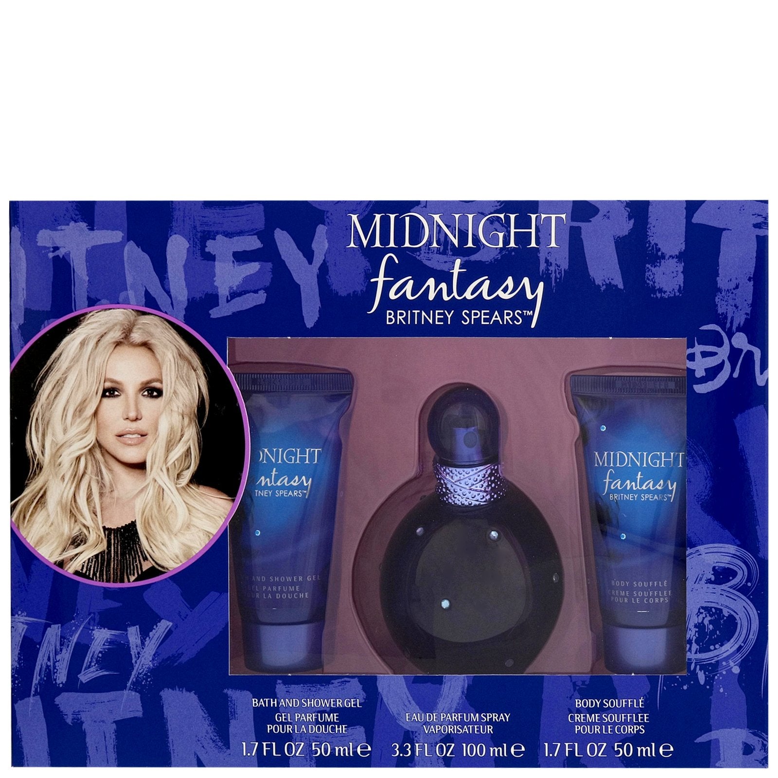 Estuche Midnight Fantasy Edp 100Ml+50Ml S/G+50Ml B/L Mujer 1