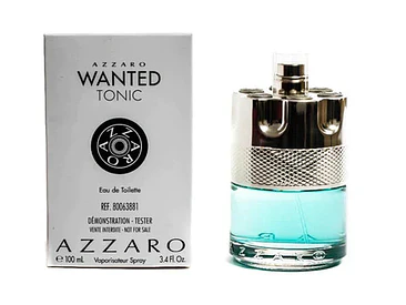 Azzaro Wanted Tonic Men Edt 100Ml Tester 1