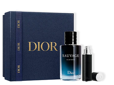 Estuche Dior Sauvage EDP 100 ML +10ML  MINI Travel (H) 1