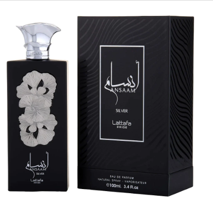 Lattafa Pride Ansaam Silver EDP 100 ML Unisex 1