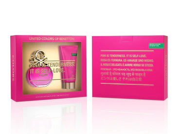 Estuche Colors Pink It Is Self-Love Edt 80Ml+75Ml Mujer 1