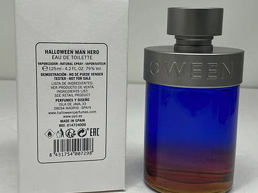 Halloween Man Hero Edt 125Ml Hombre Tester 1