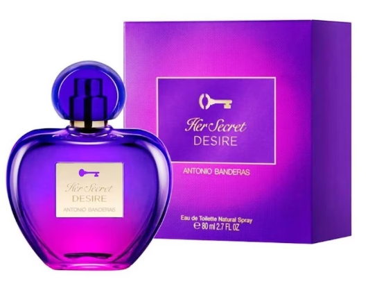 Perfume Antonio Banderas Her Secret Desire Edt 80ml Mujer 1