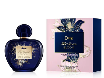 Her Secret Bloom EDT  80 ML Mujer Antonio Banderas 1