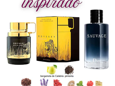 Armaf Odyssey Wild One Gold Edition EDP 100ml (Inspirado en Sauvage Dior edt) 1
