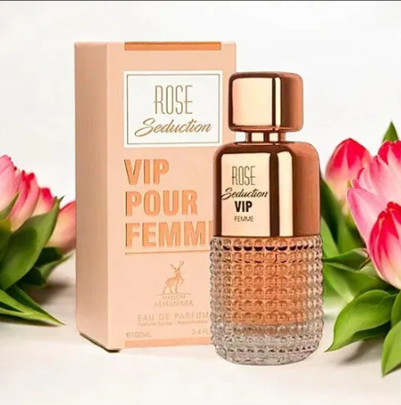 Rose Seduction Vip Pour Femme Maison Alhambra Edp 100ML Mujer . 1