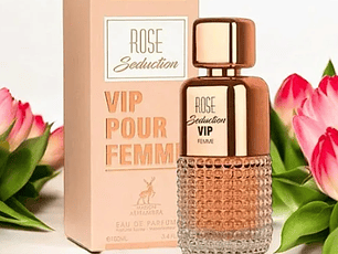 Rose Seduction Vip Pour Femme Maison Alhambra Edp 100ML Mujer .