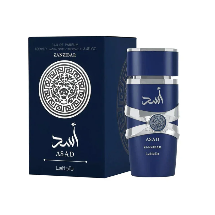 1 Asad Zanzibar Lattafa Edp 100ML Unisex . 2