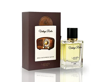 Perfume Lattafa Vintage Radio Edp 100ml Unisex 1