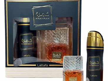 Lattafa Khamrah 100ML EDP Unisex Estuche 1