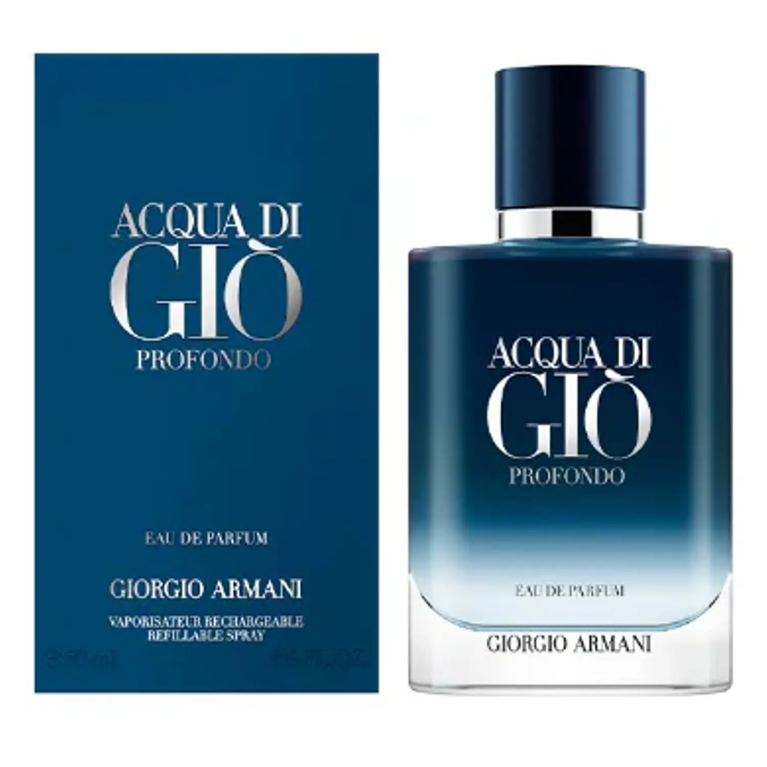 Perfume Acqua Di Gio Profondo Recargable Varon Edp 50 ml 1