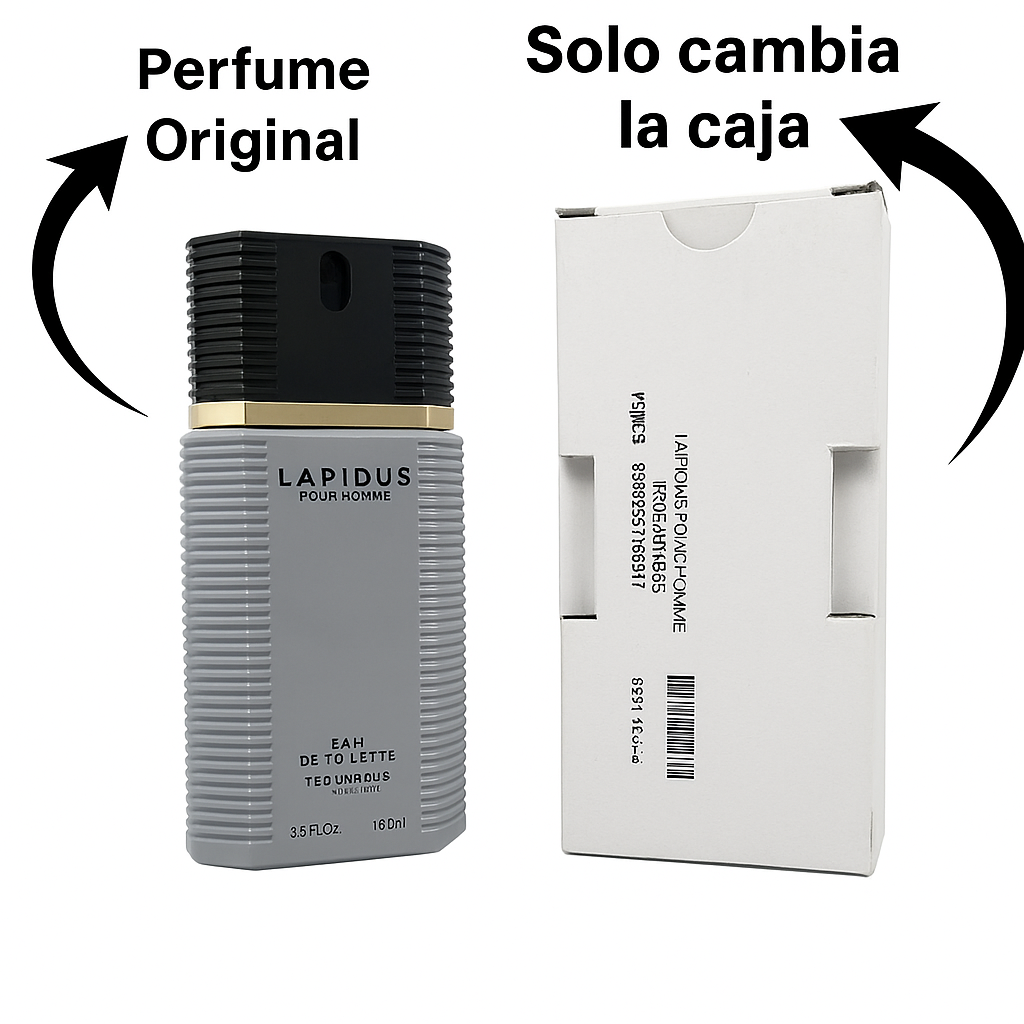 Tester Ted Lapidus Lapidus Pour Homme Edt 100ml Hombre 2