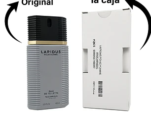 Tester Ted Lapidus Lapidus Pour Homme Edt 100ml Hombre