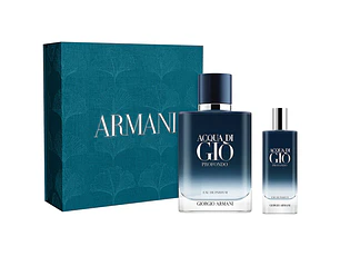  ESTUCHE GIORGIO ARMANI ACQUA DI GIO PROFONDO HOMBRE EDP 100 ML + 15 ML