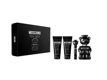 Moschino Toy Boy hombre  EDP 100ML + shawer gel 100ml +afther shave balm 100ml+ 10ml Hombre 1