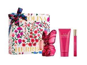 ESTUCHE PERFUME MUJER CAROLINA HERRERA LA BOMBA EDP 80ML+EDP 10ML+LOCIÓN