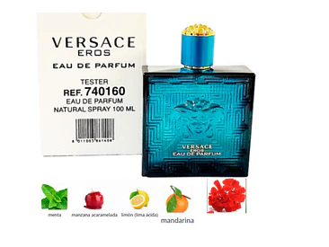 Tester Versace Eros Edp 100ml Hombre (Perfume) 1