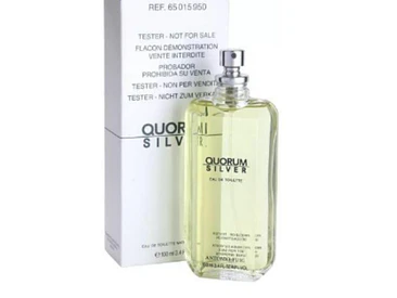 Tester Puig Quorum Silver Edt 100ml Hombre 1