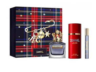 Estuche Jean Paul Gaultier Scandal Edt 100 Ml + 10 Ml + Deo 150 Ml Hombre 1
