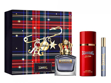 Estuche Jean Paul Gaultier Scandal Edt 100 Ml + 10 Ml + Deo 150 Ml Hombre 2