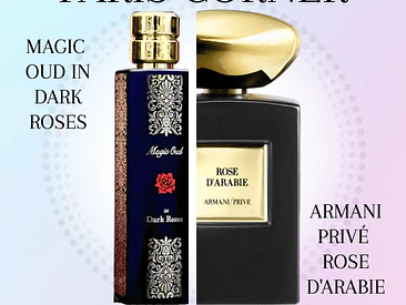 Paris Corner Unisex Magic Oud Dark Roses EDP Spray ... 1