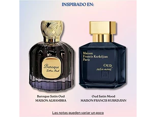 Perfume Baroque Satin Oud Maison Alhambra EDP 100 ML (U)