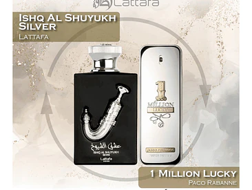 Perfume Ishq Al Silver Spray Lattafa EDT 100 ML (U) 1