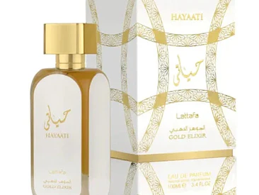 Hayaati Gold Elixir Lattafa EDP 100 ML (U) . 1