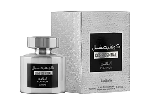 Confidential Platinum Perfume Lattafa 100 ML (U)