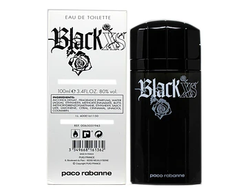 Black Xs (formato Antigo) Paco Rabanne (Tester) EDT 100 ML (H) 1