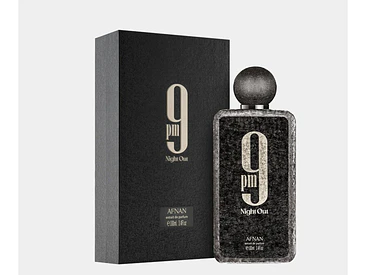 Afnan Unisex 9 PM Night Out Extrait de ParfuM 1