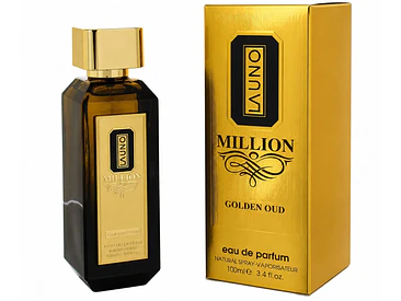 La Uno Million Golden Oud Fragrance World EDP 100 ML (H) 1