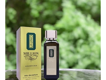 La Uno Million Golden Oud Fragrance World EDP 100 ML (H) 2