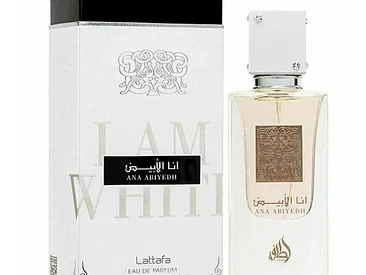 Ana Abiyedh Tapa Blanca Lattafa EDP 60 ML (U) 1