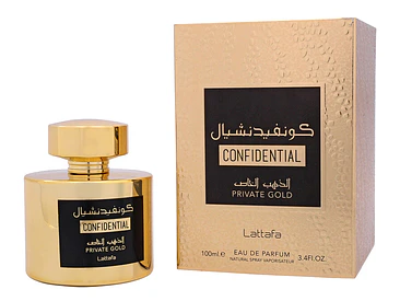 Confidential Private Gold Lattafa EDP 100 ML (U) 1
