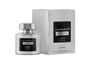 Confidential Platinum Perfume Lattafa 100 ML (U)