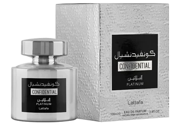 Confidential Platinum Perfume Lattafa 100 ML (U) 1