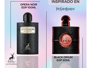 Opera Noir Maison Alhambra EDP 100 ML (U) 2