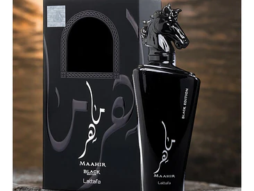 Maahir Black Edition Perfume Lattafa 100 ML (U) 2