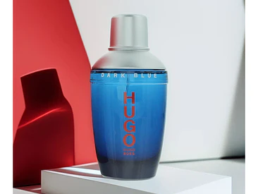 Dark Blue Hugo Boss EDT 75 ML (H) 3