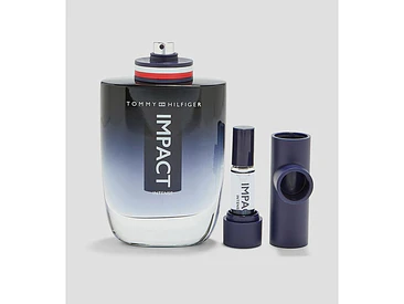 Impact Intense Tommy Hilfiger (Estuche) EDP 100 ML + Travel Spray 4 ML (H) 1