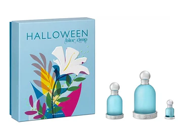 Blue Drop Set (Estuche) 100 ML + 30 ML + 4.5 ML Halloween EDT (M) 1