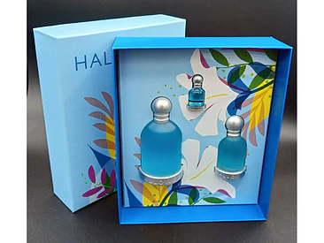 Blue Drop Set (Estuche) 100 ML + 30 ML + 4.5 ML Halloween EDT (M) 2