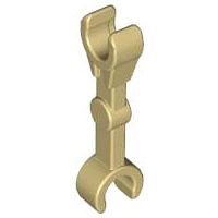 ArmBrazo mecánico, recto con clips a 90 grados (agarre vertical)