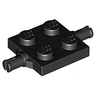 Placa modificada de 2 x 2 con soporte para ruedas 1
