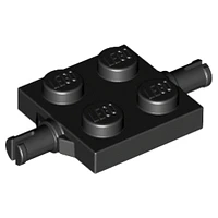 Placa modificada de 2 x 2 con soporte para ruedas