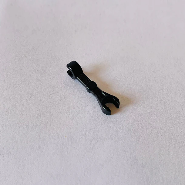 Brazo mecánico, recto con clips a 90 grados (agarre vertical)