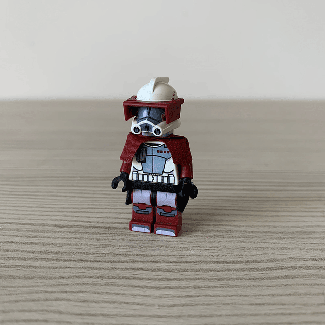 Clone ARC Trooper, Rancor Battalion (Phase 1) - Dark Red Clo